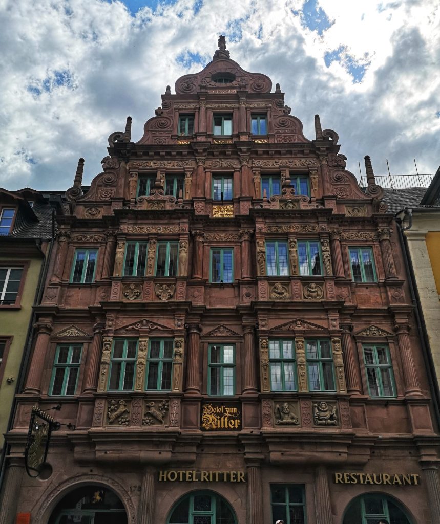 The house Zum Ritter Sankt Georg - Heidelberg, Németország