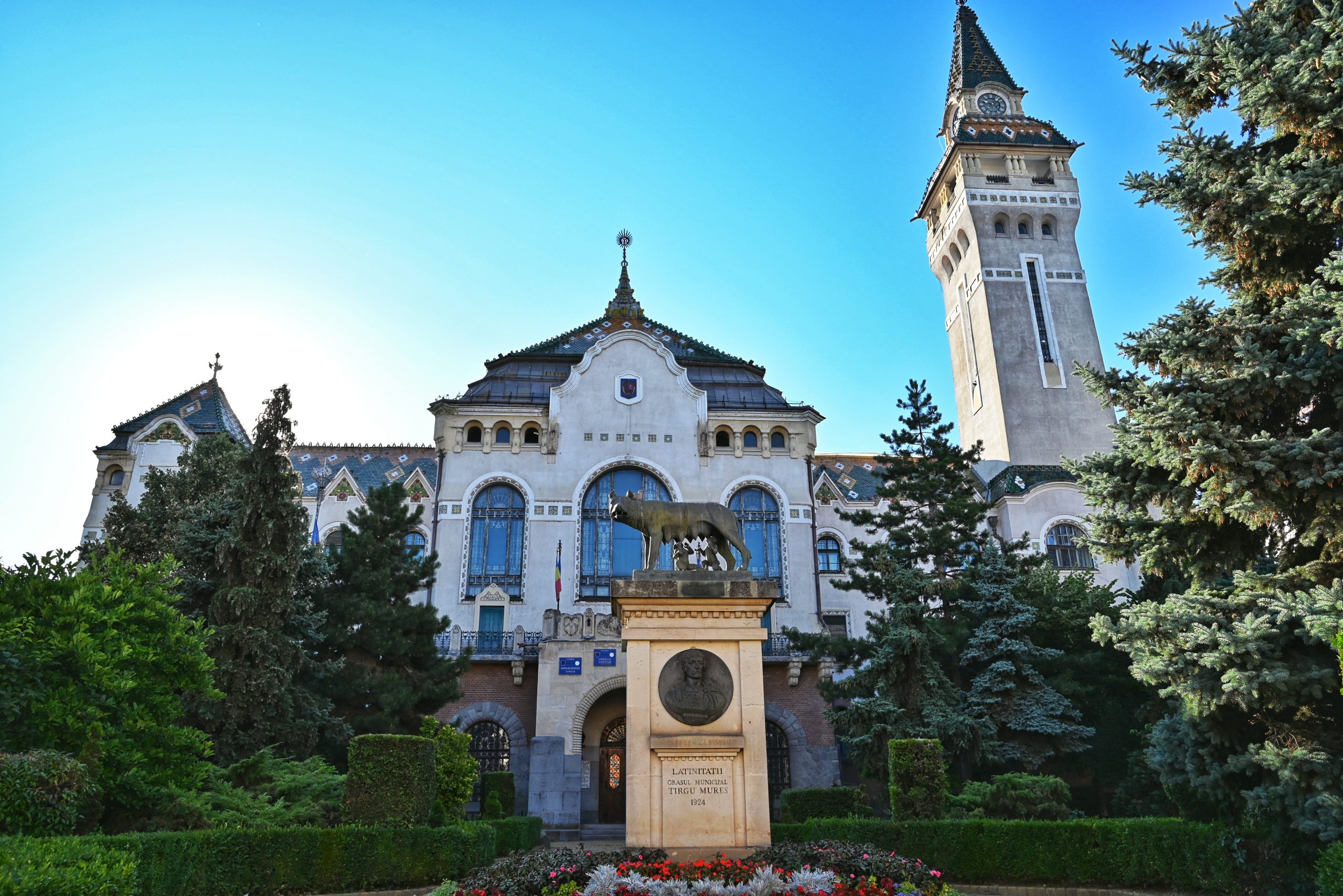 Administrative Palace Târgu Mures, Transylvania, Romania
